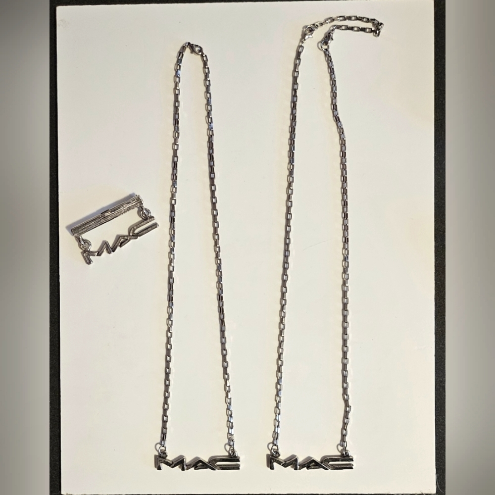 MAC Cosmetics Necklaces and Pin